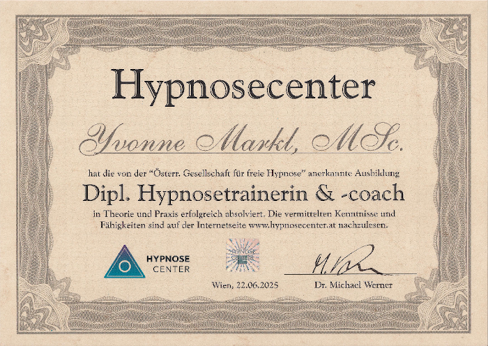 Zertifikat Hypnose